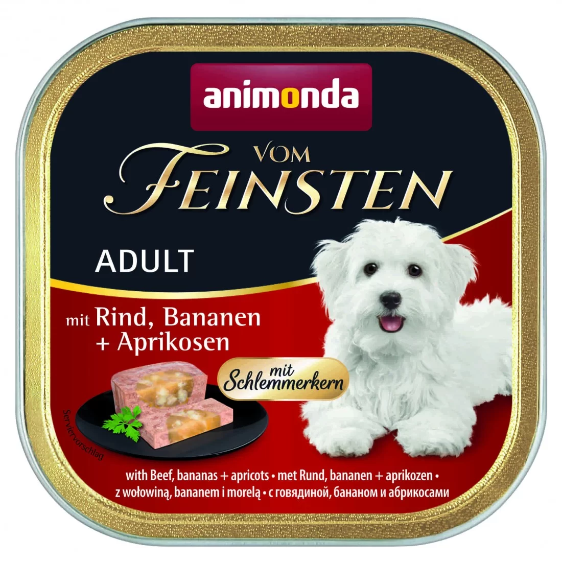 Animonda Vom Feinsten за кучета с говеждо, банани, кайсии, 150 г