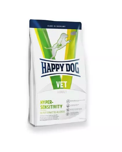 Happy Dog VET Diet Hypersensitive - лечебна храна при хранителна непоносимост 12.5 кг.