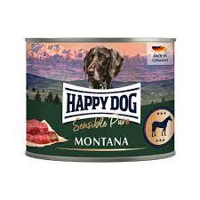Happy Dog Montana - храна за кучета от прясно конско месо, 6 бр. х 200 гр.