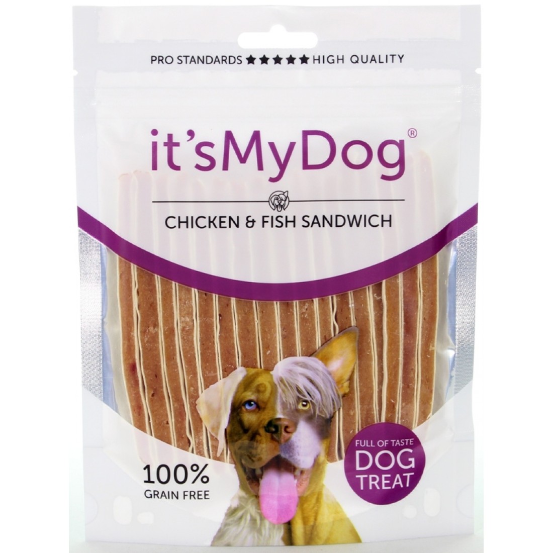 It`s My Dog Chicken+Fish Grain Free - ленти пиле и риба, 85г