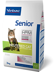 Virbac Senior Neutered Cat - пълноценна храна за кастрирани котки над 10 години, 7 кг.