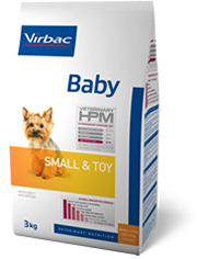 Virbac Baby Dog Small & Toy - храна за кучета мини и малки породи от 1 до 10 кг. и възраст от 1 до 10 месеца, 1.5 кг.