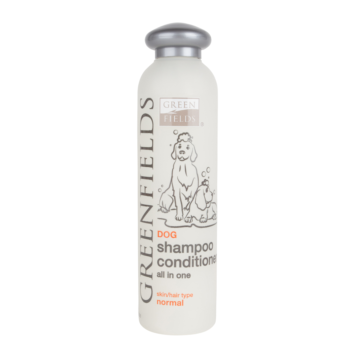 Green Fields Shampoo Conditioner - тази класическа формула е цялостен шампоан и подхранващ балсам в едно. Шампоанът е разработен за различни типове козина и осигурява повече обем и допълнителен блясък 250 мл.
