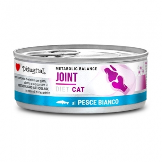 DISUGUAL JOINT за котки С БЯЛА РИБА 6 бр. х 85 г