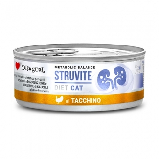 DISUGUAL STRUVITE за котки С ПУЙКА 6 бр. х 85 г