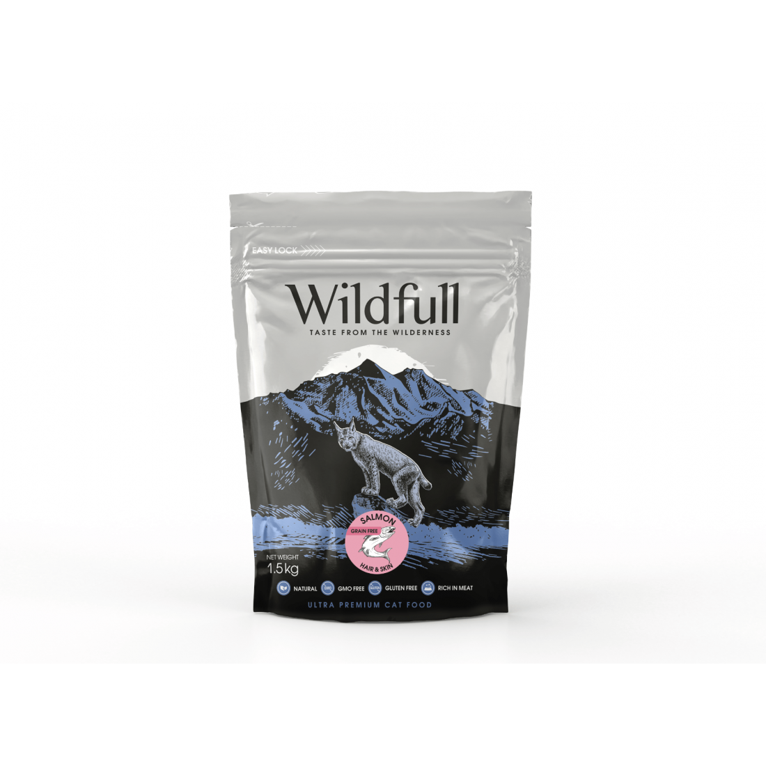 Wildfull Cat Salmon Hair&Skin - сьомга 1.5 кг
