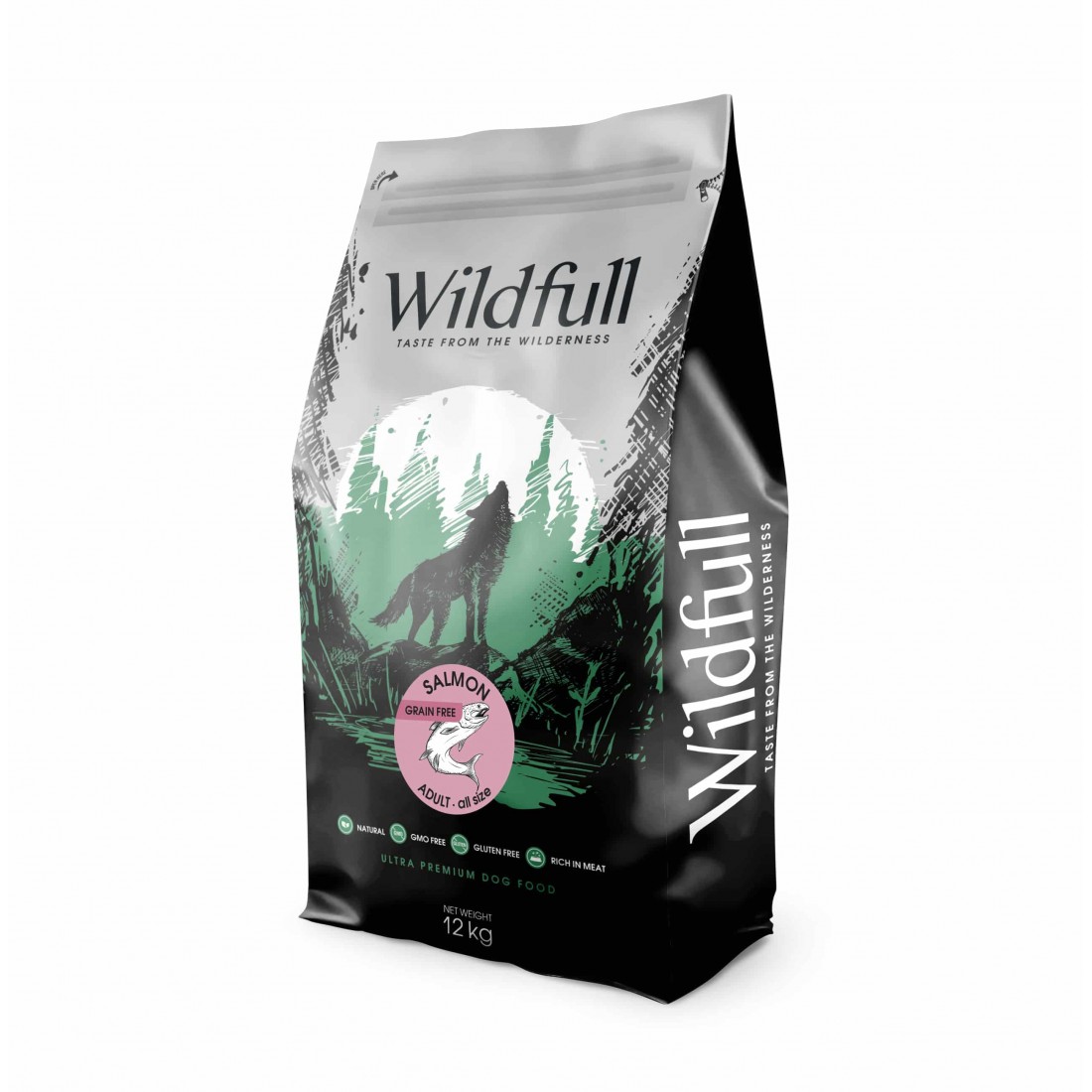 Wildfull Dog Salmon All Size - за кучета от всички породи , сьомга 12 кг.