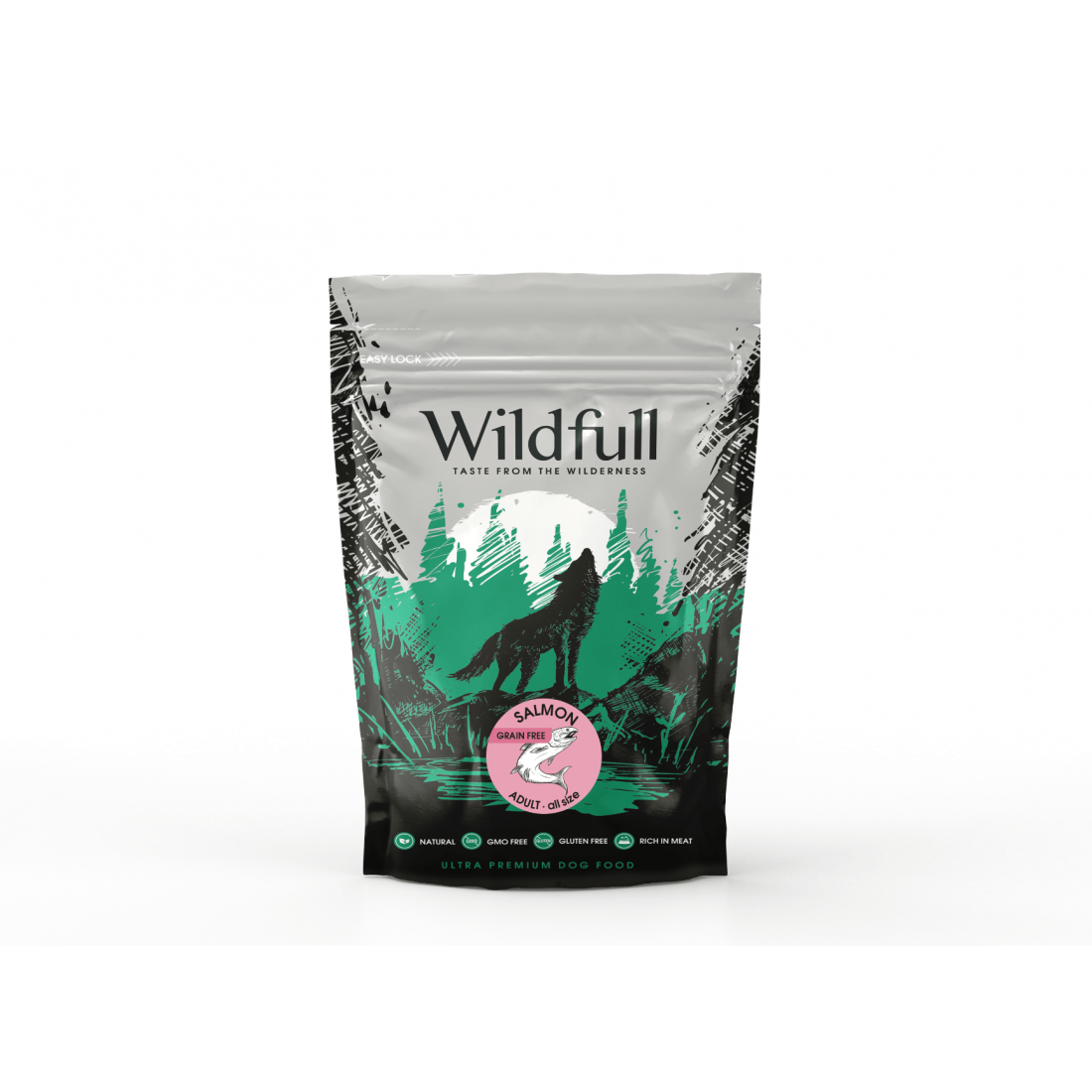 Wildfull Dog Salmon All Size - за кучета от всички породи , сьомга 2 кг.