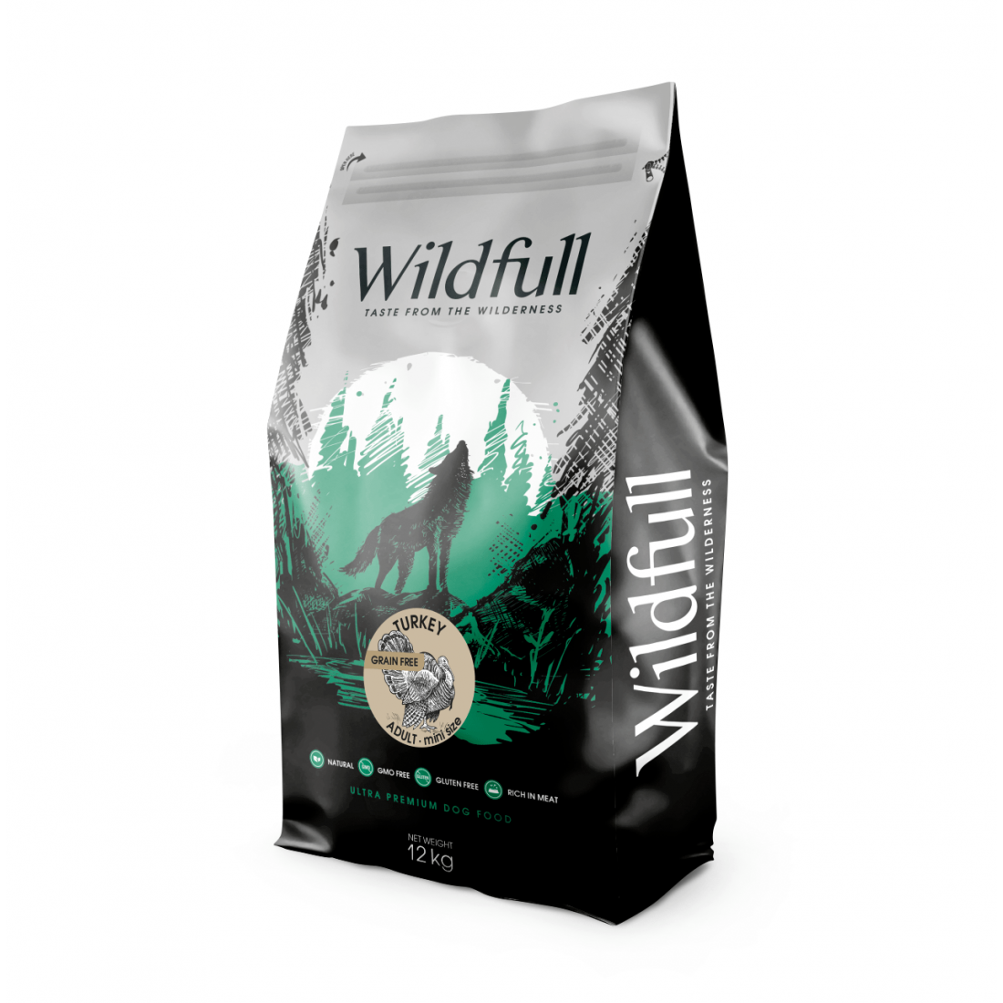 Wildfull Dog Turkey All Size - за кучета от всички породи, пуйка 12 кг.