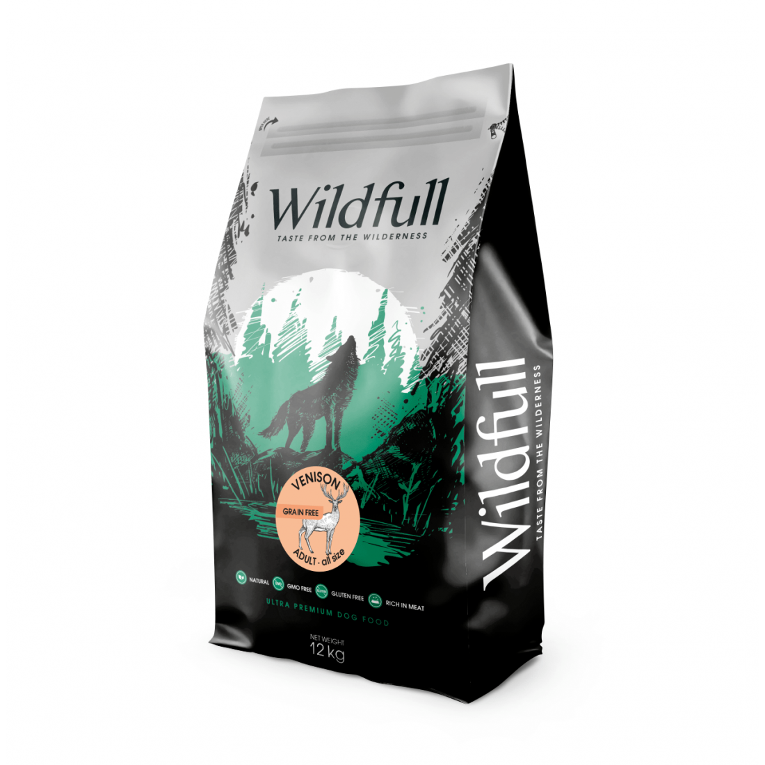 Wildfull Dog Venison All Size - за кучета от всички породи , еленско 12 кг.