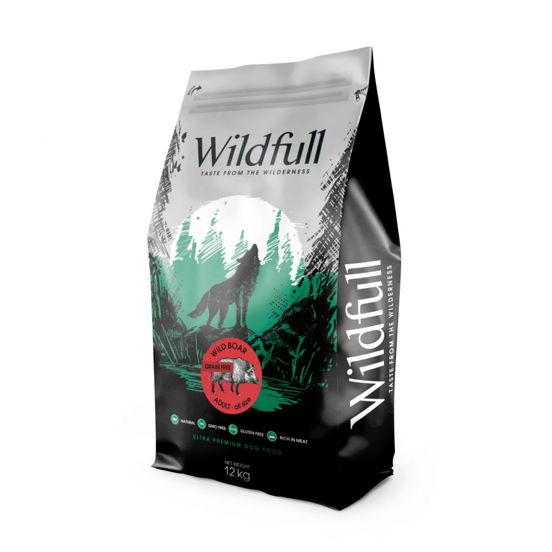 Wildfull Dog Wildboard All Size - за кучета от всички породи , див глиган 12 кг.