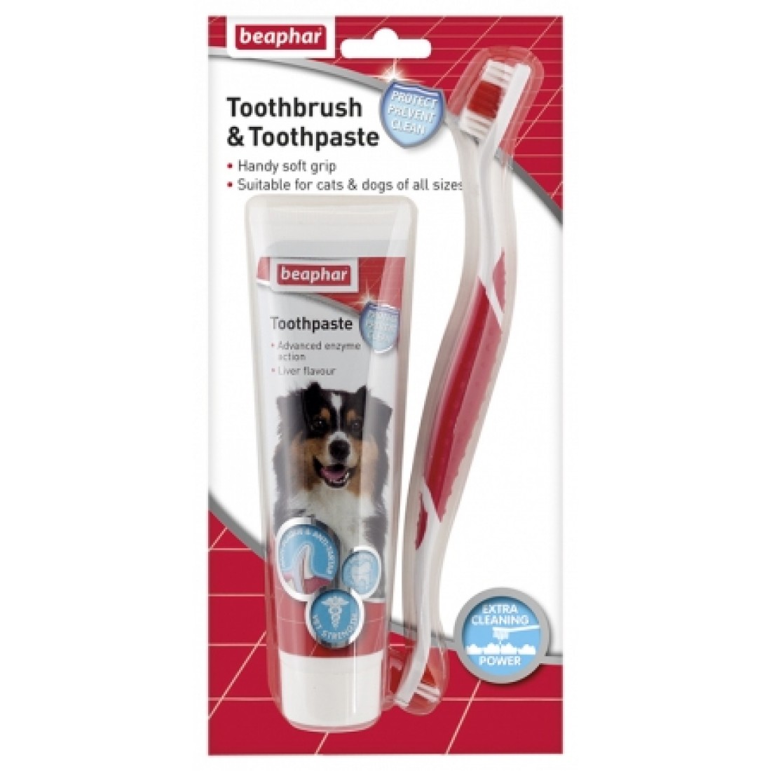 Beaphar Dental Kit – паста за зъби, 100г и четка за зъби