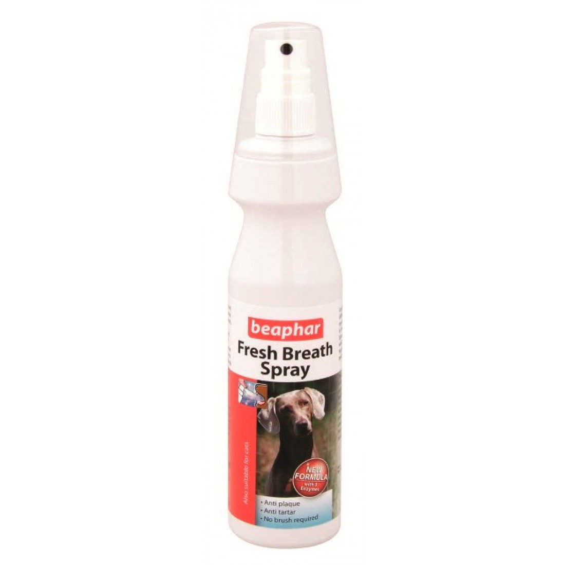 Beaphar Fresh Breath Spray – спрей за уста с ензими протеаза, глюкозо оксидаза, амилоглюкозидаза, 150 мл.